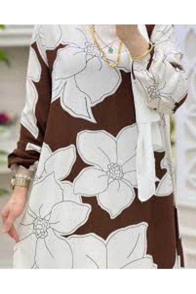 MODA Large Floral Hijab Dress