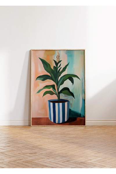 woodhomeworks Tek Bohem Salon Ofis Dekor Tablo Ttk