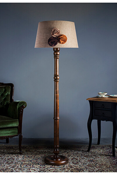 Genel Markalar Torinio Torna Bacak Lambader Abajur Avize Aydınlatma Ahşap Ağaç Country Dekor Lamba Aplik