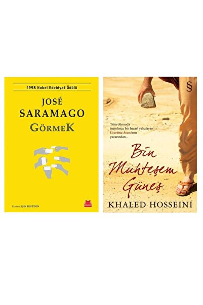 Kırmızı Kedi Yayınları Görmek - Jose Saramago - Bin Muhteşem Güneş - Khaled H...