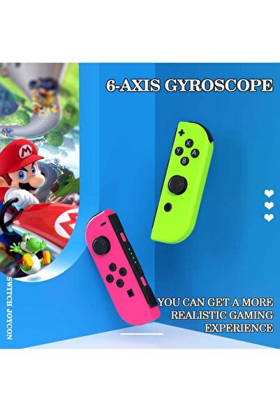 Nintendo Joy Cons Wireless Controller for Nintendo Switch, L/R Controllers Replacement Compatible