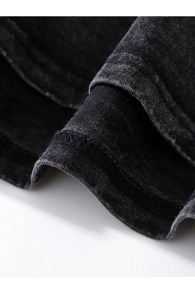 EFFRENATU Μπλουζάκι Unisex με στάμπα Monster Mouth από βιολογικό βαμβάκι μπατίκ