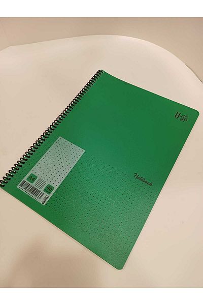 ASATAK U-Deep Notebook 40 Sheets Checkered School Notebook Pp Cover