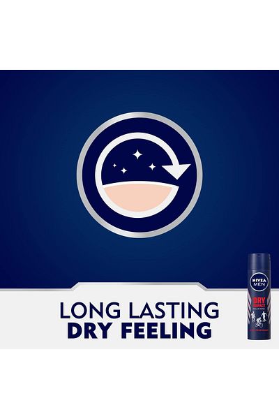 NIVEA رذاذ تأثير جاف 150 مل × 2
