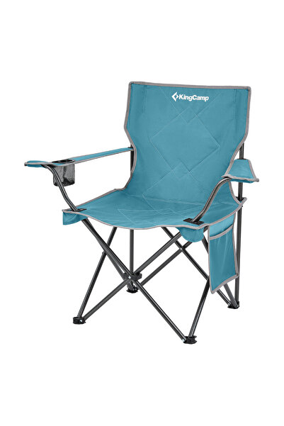 KINGCAMP Lotus Comfort Konforlu & Takviyeli Kamp Sandalyesi Cyan