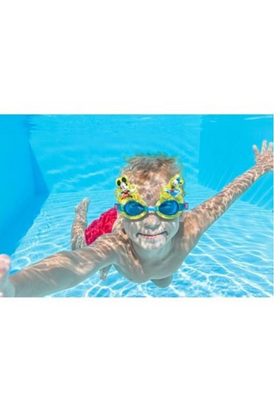 BESTWAY Licensed Children's Swimming Goggles 3-6 Years Mickey
