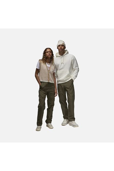 Nike Men's Khaki Pants - Jordan Chicago Elastic Waistband Internal Lacing