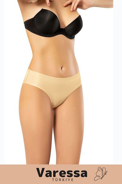 VARESSA Exclusive Non-Trace Seamless Non-Slip Gathering Butt Shaper Women's Laser Cut Midislip Panties