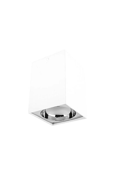 Cata CT-5420 Gu10 Beyaz-Platin Bergama Sıva Üstü Spot Kasası