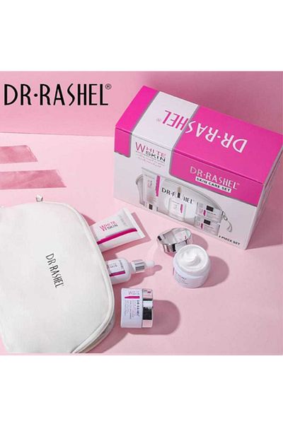 RASHEL Dr. Rashel Skin Whitening Kit, 4 Pieces with Bag