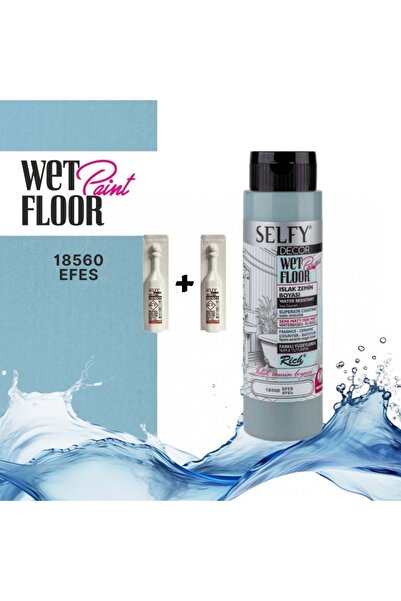 Rich SELFY DECOR ISLAK ZEMİN BOYASI 500 CC EFES  +2 ADET KATALİZÖR