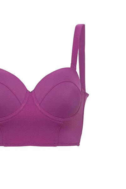 AQUAVİVA Aquaviva Women's Cherry Valencia Back Detailed Padded High Waist Bikini Set