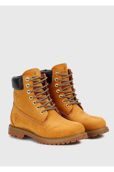 Hammer Jack Cizme militare de damă - piele galbenă