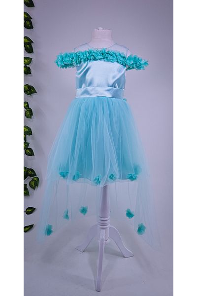 Melis Çocuk Flower Girl Evening Dress Wedding Dress