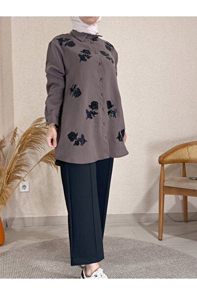 Nu Ku Collection Pul detaylı Premium Gömlek