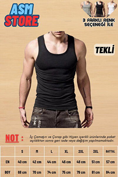 Akpınar Men's Cotton Combed Athlete - Casual Comfortable Use