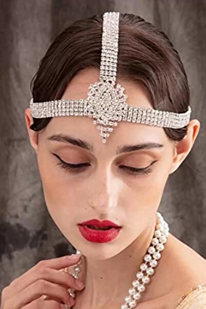 CAŞ DEKORASYON Αξεσουάρ για την πρόσωπο/νύφη σε ασημί χρώμα