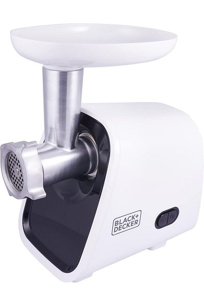 Black&Decker BLACK+DECKER 1500W 3-in-1 Meat Mincer/Grinder/Sausage Maker White FM1500-B5