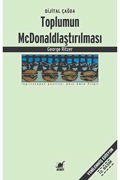 Ayrıntı Yayınları Toplumun McDonaldlaştırılması