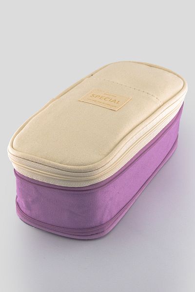 shop Expandable, Stylish and Practical Pencil Case & Pen Holder - Lilac |   Blue |   Yellow |   Pink