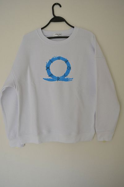 EldenStitch Φούτερ God Of War Κεντημένο Unisex Oversize