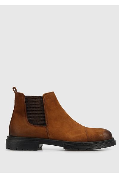 Provoq Men's Boots - Hazelnut Leather Nubuck