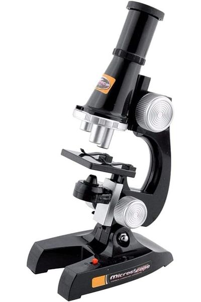 Yelajoy Kids Science Microscope Kit,450x,With LED Lights For Beginners Early Education,24x19x9cm