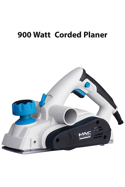 Mac Allister 900Watt 230-240V 3mm Corded Planer