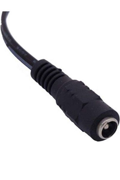 Generic 5.5mm x 2.1mm Female Power Supply Plug to 3 Pin or 4 Pin Male PC Case Fan Power Adapter Cable