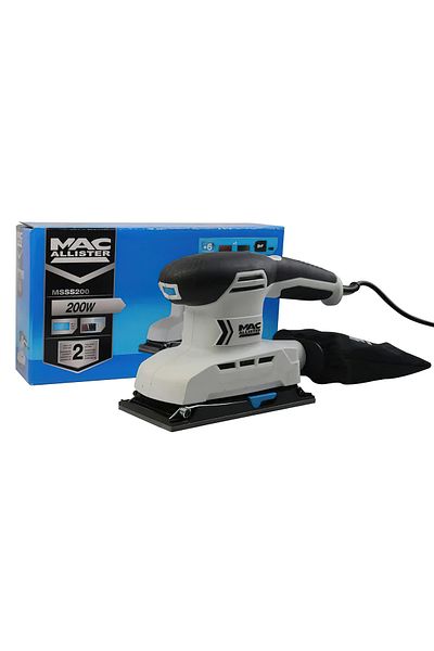 Mac Allister 200Watt 220-240V Corded 1/3 Sheet Sander