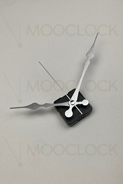 MOOCLOCK Saat Mekanizması, Akar Sessiz Duvar Saati Mekanizması, 14 MM ŞAFT , ...
