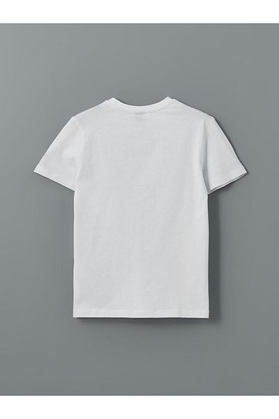 LC Waikiki New Season Crew Neck Boy's T-Shirt - S5I144Z4