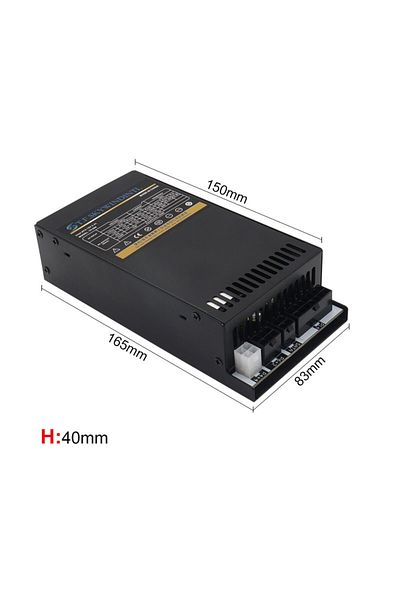 Choice T.f.skywindintl Flex Pc Psu 400w Small 1u Power Supply Rated 350w Full Module 80plus Gold For K39...