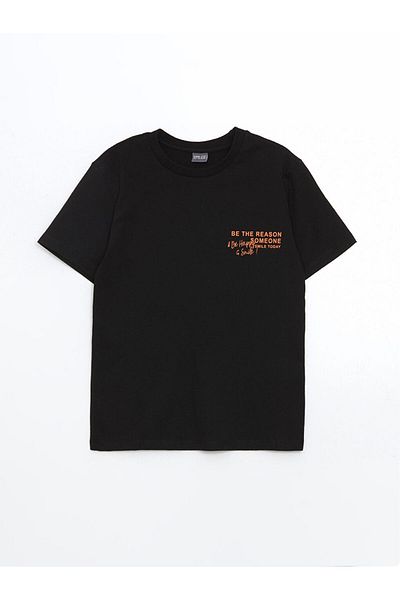LC Waikiki Tricou pentru băiat cu gât crew de sezon nou - S5J050Z4