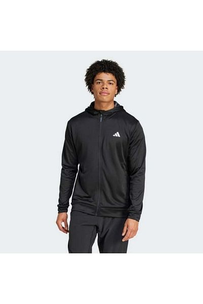 adidas Men's Black Camo Fz Hd Tracksuit Top (Is6149)