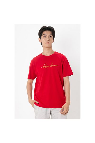 Giordano GIORDANO Men's Signature Print Tee