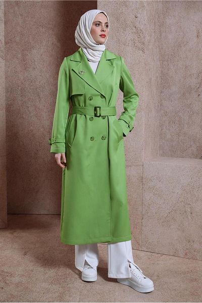 Alvina BELTED TRENCH COAT 10863
