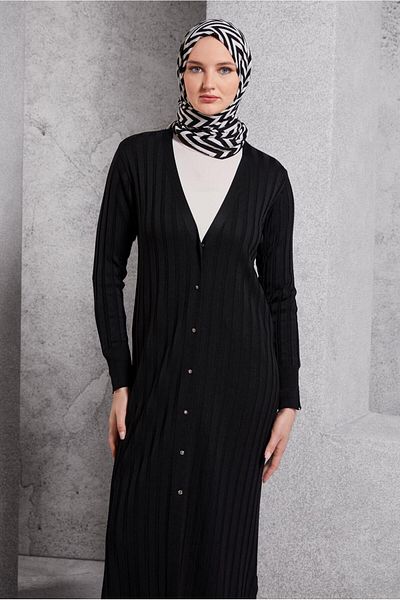 Alvina Cardigan lung din tricotaj - Model 45017