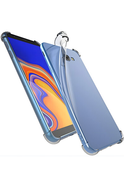 Fibaks Samsung Galaxy J4 Plus Kılıf Antishock Darbe Emici Kamera Korumalı Esn...