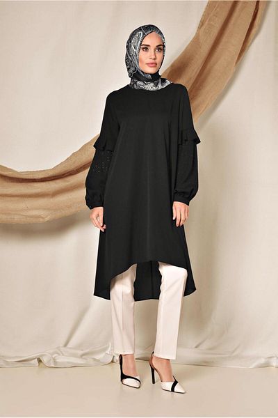 Alvina Stone Detail Tunic with Arms 4858
