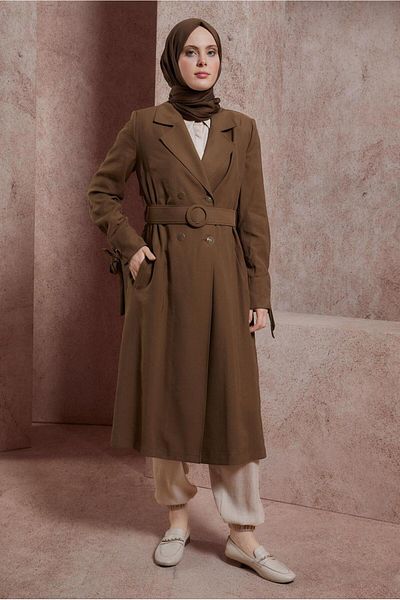 Alvina BELTED TRENCH COAT 10855
