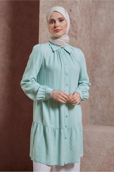 Alvina SHIRT COLLAR TUNIC 44476