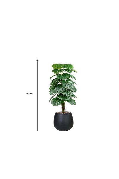 Ebticar Artificial Alocasia Tree-Black