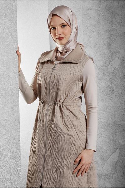Alvina Belt Tie Vest 45304