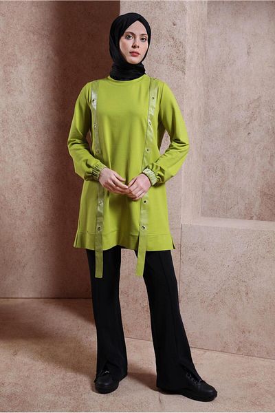 Alvina EYEWEAR DETAILED TRACKSUIT TUNIC 44452