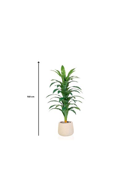 Ebticar Artificial Dracaena Corn Plant-Drunken