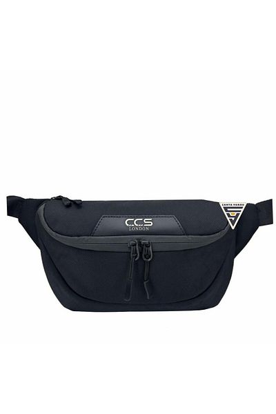 ÇÇS London 31412 Double Eyed Xl Waist Bag Black