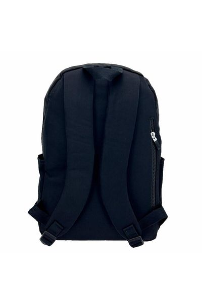 Cantayurdu Ççs London 17281 Crinkle School Backpack Μαύρο