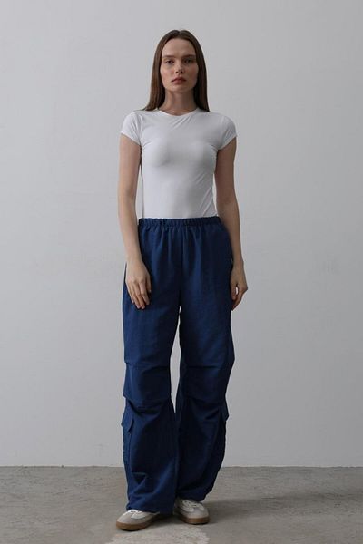 Miracle Omni Parachute Cargo Pants - Navy Blue
