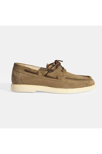 Desa Ανδρικά Suede Casual Lace-up Casual παπούτσια Mink